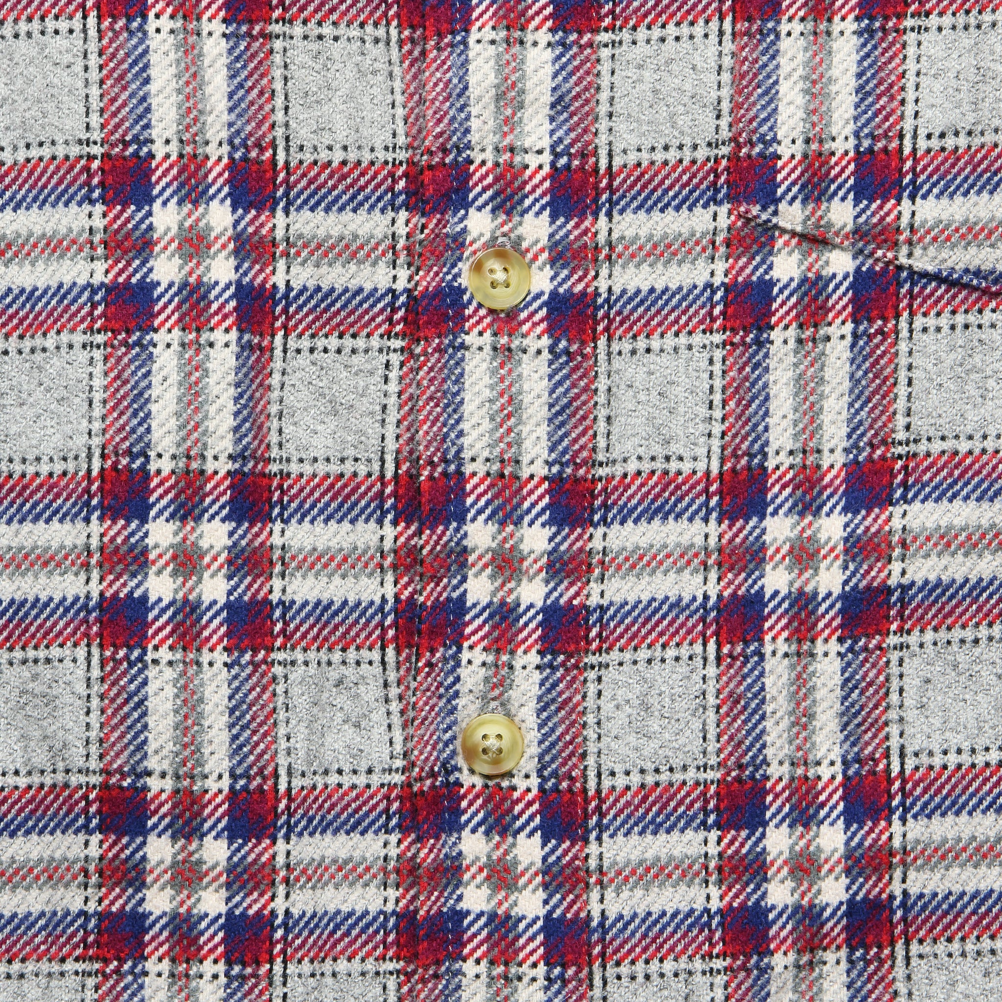 
                          Milbank Heritage Flannel Shirt - Gray/Red - Grayers - STAG Provisions - Tops - L/S Woven - Plaid
                        