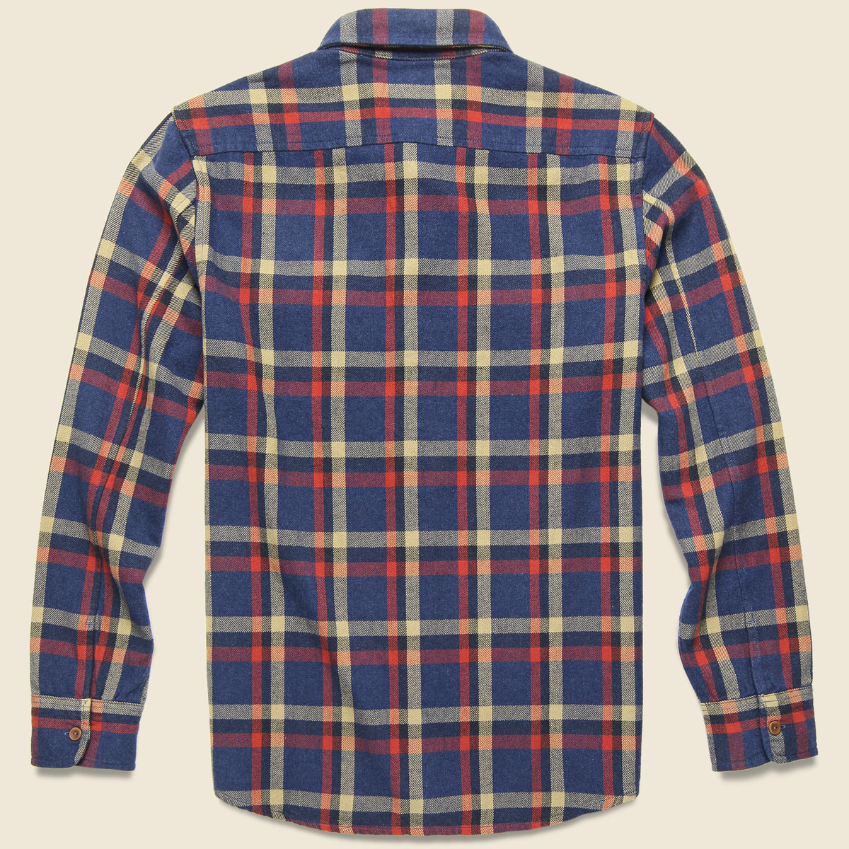 Eugene Heritage Flannel Shirt - Navy Plaid