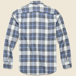 Keats 3-Ply Jaspe Shirt - Blue Plaid - Grayers - STAG Provisions - Tops - L/S Woven - Plaid