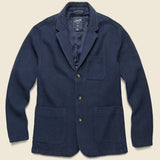 Duncan Dobby Weave Blazer - Navy - Grayers - STAG Provisions - Suiting - Sport Coat