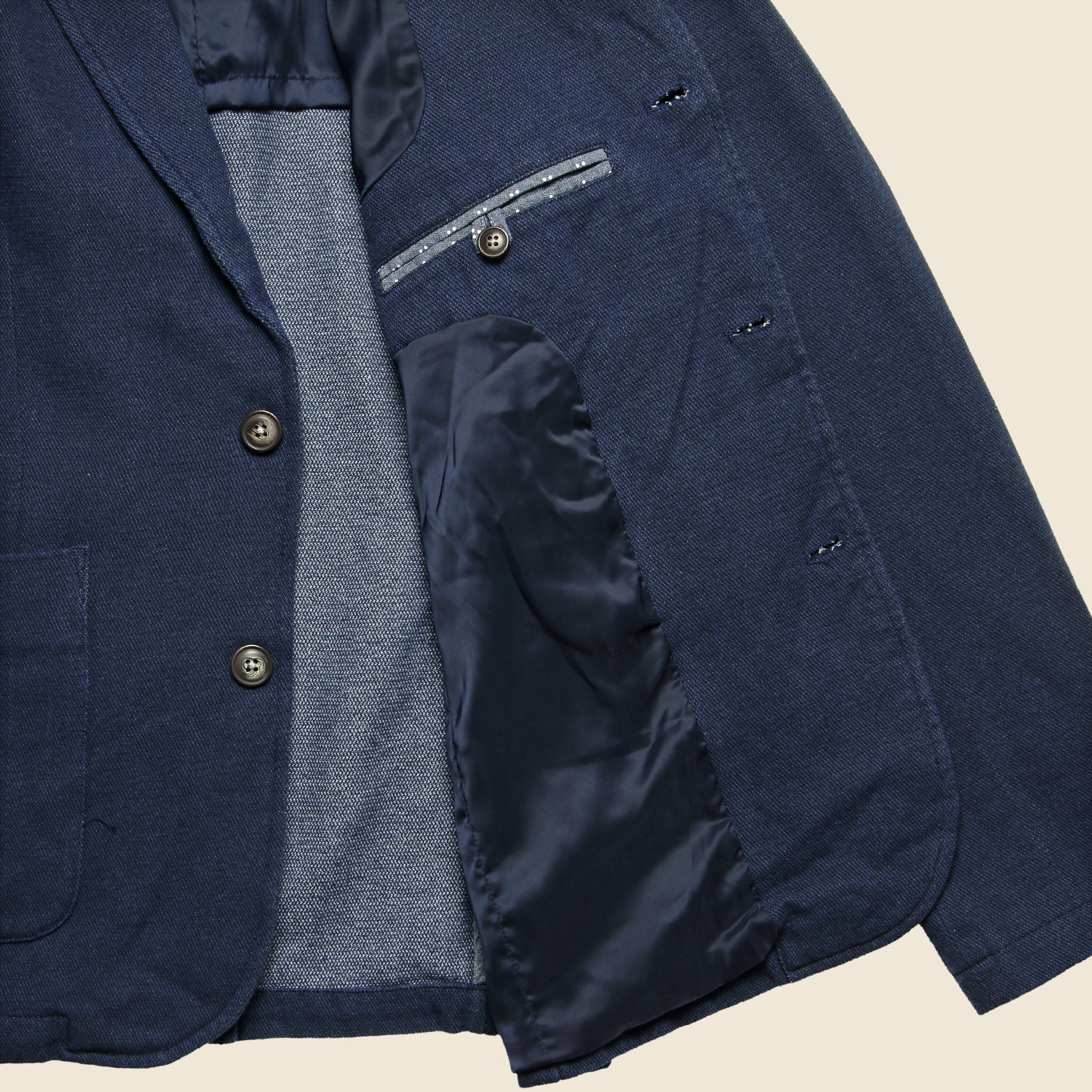 
                          Duncan Dobby Weave Blazer - Navy - Grayers - STAG Provisions - Suiting - Sport Coat
                        