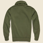 Fleece Military Shawl Pullover - Fatigue - Grayers - STAG Provisions - Tops - Fleece / Sweatshirt