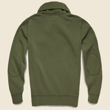 Fleece Military Shawl Pullover - Fatigue - Grayers - STAG Provisions - Tops - Fleece / Sweatshirt