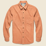 Wendover Jaspe Heritage Flannel - Aragon - Grayers - STAG Provisions - Tops - L/S Woven - Solid