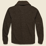 Avalon Shawl Cardigan - Chocolate Marl - Grayers - STAG Provisions - Tops - Sweater