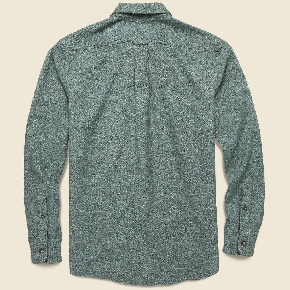 Buford Herringbone Flannel - Forest - Grayers - STAG Provisions - Tops - L/S Woven - Solid