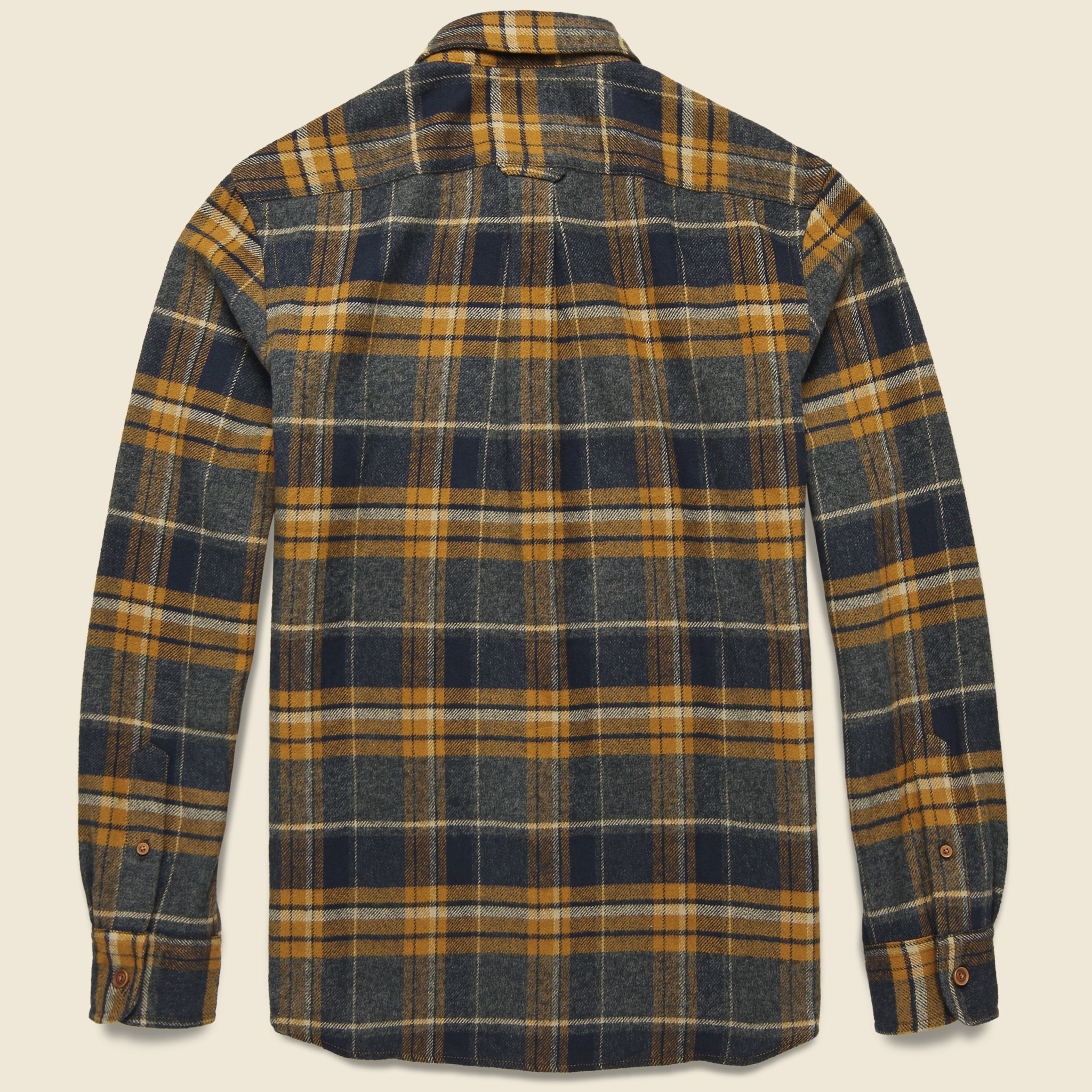 
                          Marvel Jaspe Heritage Flannel - Tobacco Grey - Grayers - STAG Provisions - Tops - L/S Woven - Plaid
                        