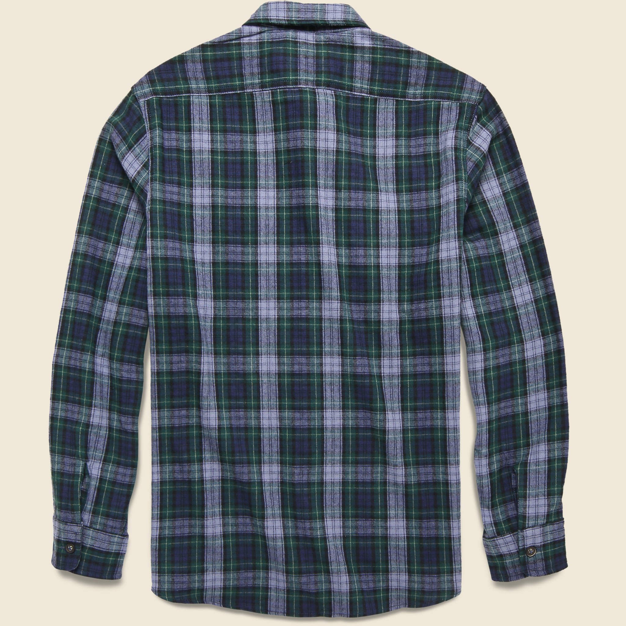 
                          Rexford Mid-weight Plaid Shirt - Green/Blue - Grayers - STAG Provisions - Tops - L/S Woven - Plaid
                        