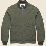 Otis Quilted Jacket - Dark Olive - Grayers - STAG Provisions - Outerwear - Coat / Jacket