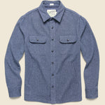 Forsythe Melange Overshirt - Midnight Blue - Grayers - STAG Provisions - Tops - L/S Woven - Overshirt