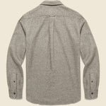 Buford Herringbone Flannel Shirt - Harrison Olive Jaspe - Grayers - STAG Provisions - Tops - L/S Woven - Solid
