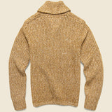 Bradford Shawl Cardigan - Biscuit - Grayers - STAG Provisions - Tops - Sweater