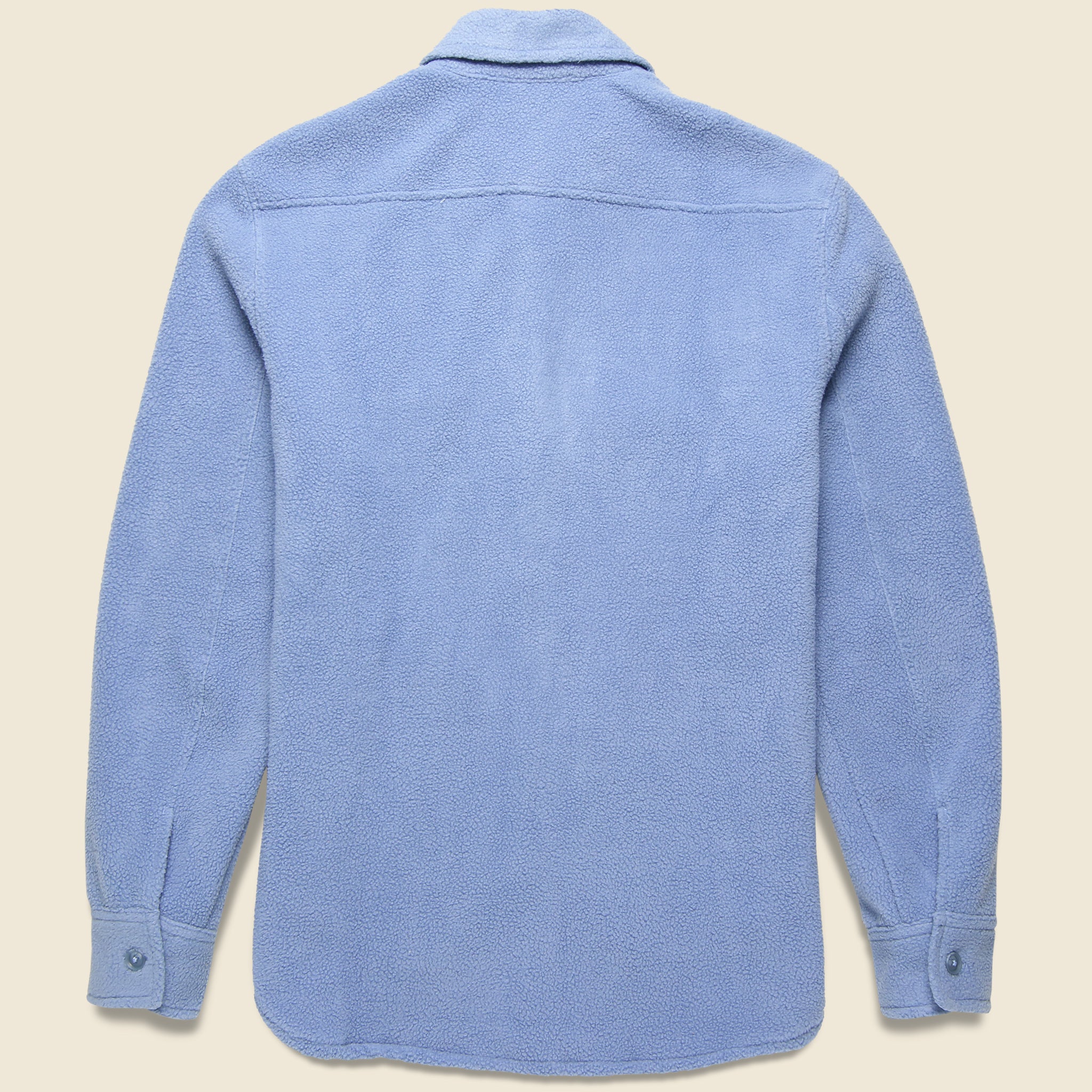 
                          Micro Fleece CPO - Provincial Blue - Grayers - STAG Provisions - Tops - L/S Woven - Overshirt
                        