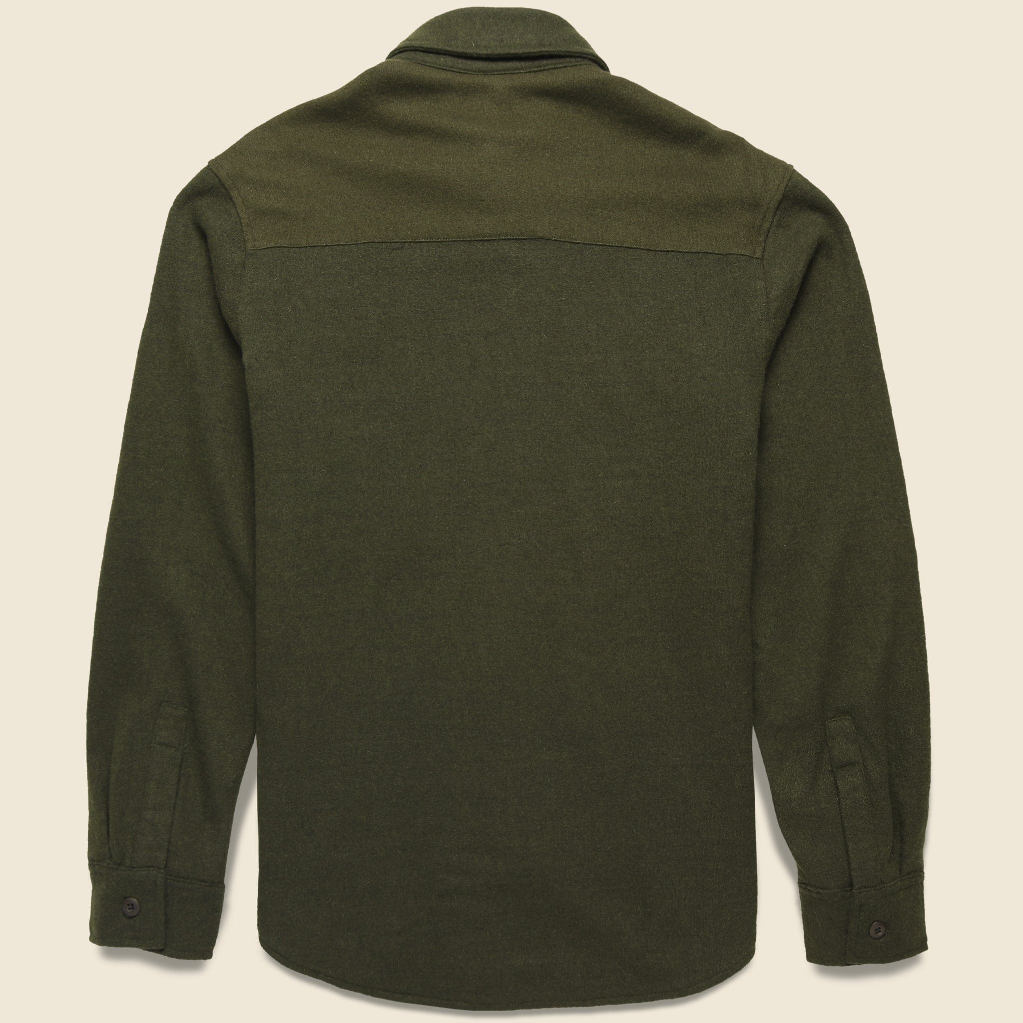 Surplus Wool Overshirt - Olive Loden - Grayers - STAG Provisions - Tops - L/S Woven - Overshirt