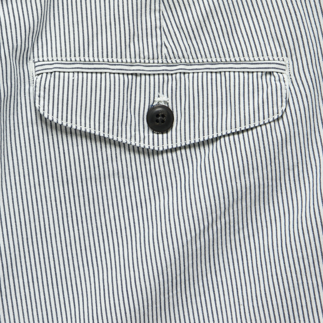 Maidstone Ticking Stripe Short - Navy/White - Grayers - STAG Provisions - Shorts - Striped