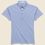 Malaga Cove Stripe Polo - Blue - Grayers - STAG Provisions - Tops - S/S Knit