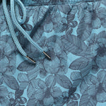 Leaf On Blue Swim Trunk - Navy Storm - Grayers - STAG Provisions - Shorts - Swim
