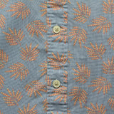 Palm Leaf Summer Weave Shirt - Red/Blue - Grayers - STAG Provisions - Tops - S/S Woven - Floral