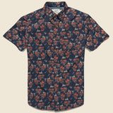 Burning Palm Summer Twill Shirt - Blue - Grayers - STAG Provisions - Tops - S/S Woven - Floral