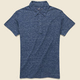 Hartford Nep Jersey Polo - Dark Denim - Grayers - STAG Provisions - Tops - S/S Knit