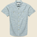 Drayton Shirt - Aegean Blue - Grayers - STAG Provisions - Tops - S/S Woven - Floral