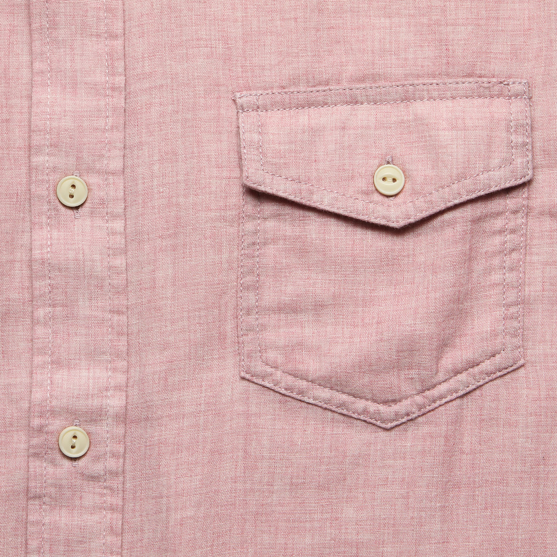 Rosedale Double Cloth Shirt - Dusty Rose - Grayers - STAG Provisions - Tops - L/S Woven - Solid