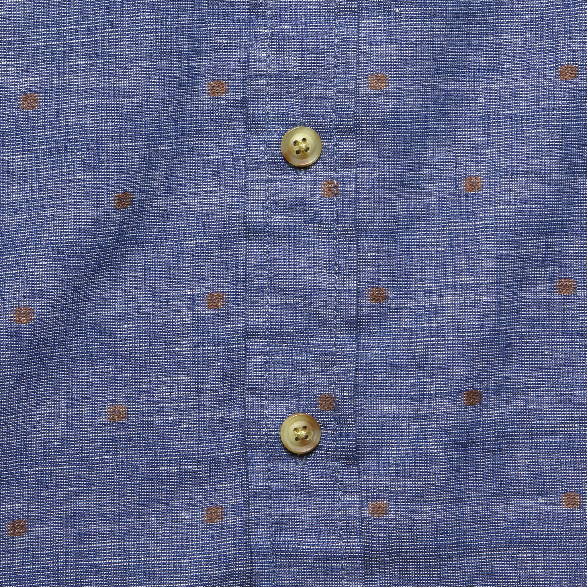 Avington Slub Shirt - Chambray Blue - Grayers - STAG Provisions - Tops - S/S Woven - Dot