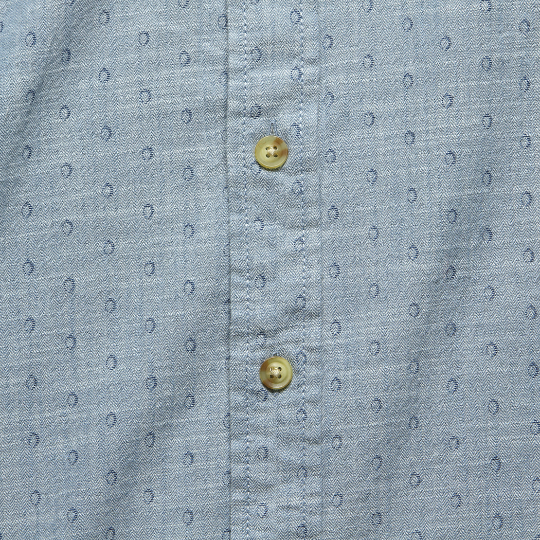 Ahab Open Dot Chambray - Blue/Navy - Grayers - STAG Provisions - Tops - S/S Woven - Other Pattern