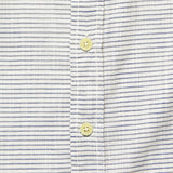 Fairfield Horiztonal Micro Stripe Shirt - Blue Cream - Grayers - STAG Provisions - Tops - S/S Woven - Stripe