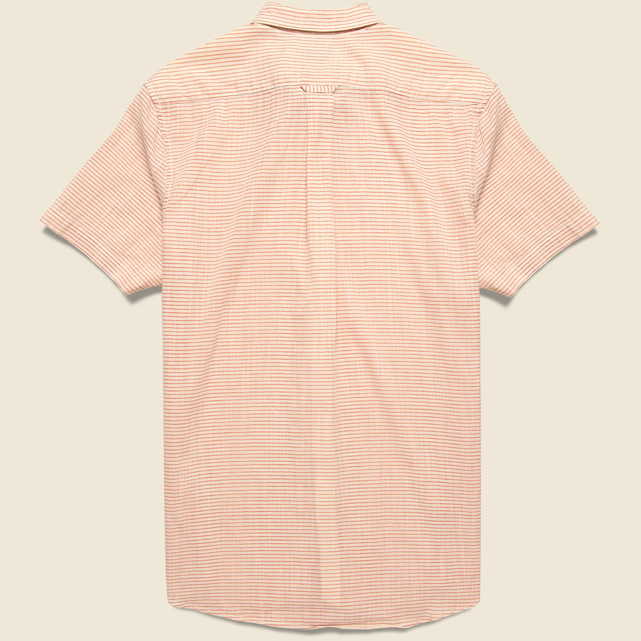 
                          Fairfield Horiztonal Micro Stripe Shirt - Red Cream - Grayers - STAG Provisions - Tops - S/S Woven - Stripe
                        