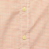 Fairfield Horiztonal Micro Stripe Shirt - Red Cream - Grayers - STAG Provisions - Tops - S/S Woven - Stripe