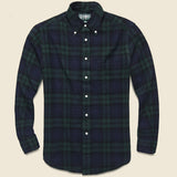 Plaid Flannel - Blackwatch - Gitman Vintage - STAG Provisions - Tops - L/S Woven - Plaid