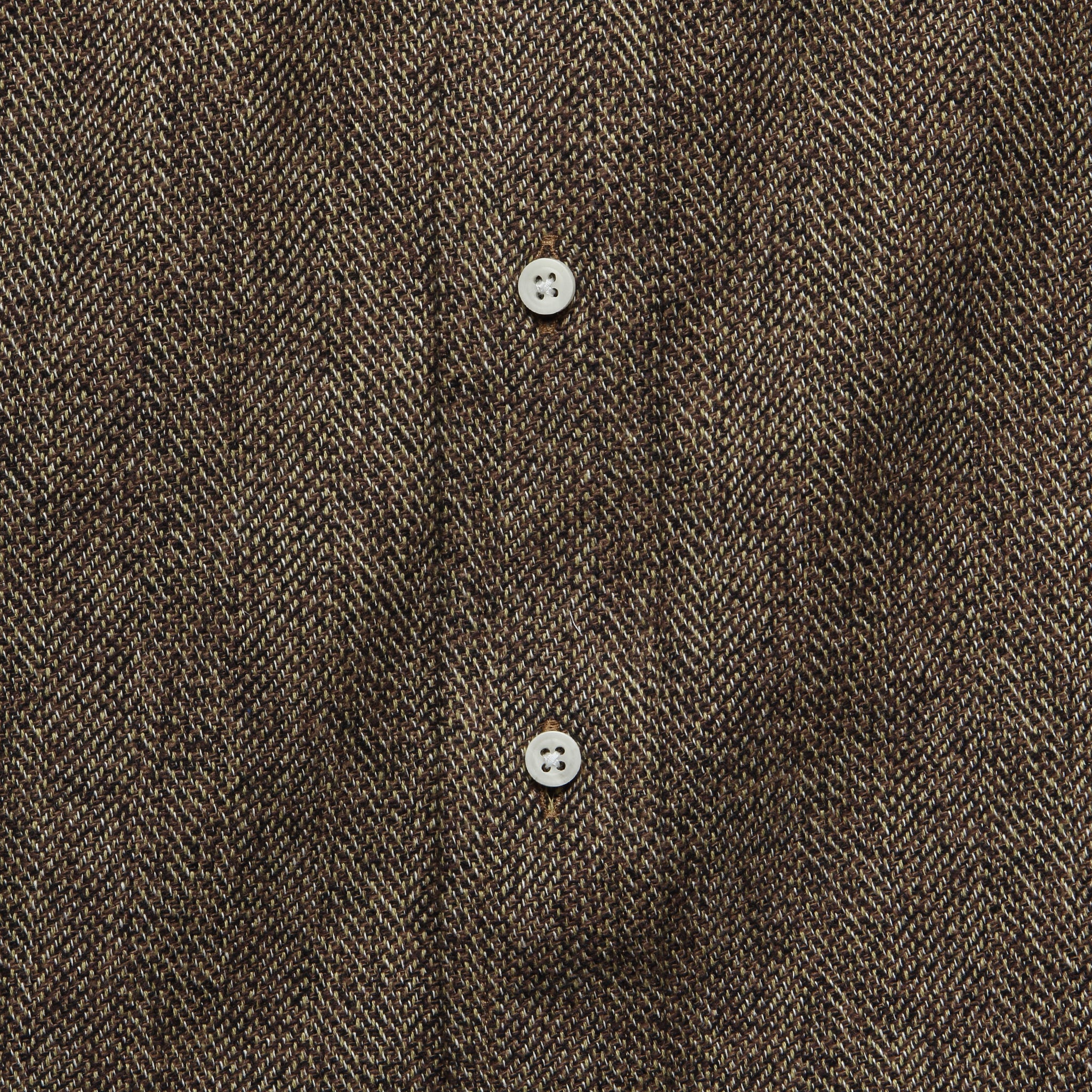 
                          Cotton Tweed Shirt - Brown - Gitman Vintage - STAG Provisions - Tops - L/S Woven - Other Pattern
                        