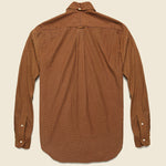 Italian Printed Corduroy Shirt - Gold - Gitman Vintage - STAG Provisions - Tops - L/S Woven - Other Pattern