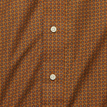 Italian Printed Corduroy Shirt - Gold - Gitman Vintage - STAG Provisions - Tops - L/S Woven - Other Pattern