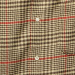 Houndstooth Tweed Shirt - Brown/Red - Gitman Vintage - STAG Provisions - Tops - L/S Woven - Plaid