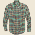 Soft Flannel - Teal/Blue - Gitman Vintage - STAG Provisions - Tops - L/S Woven - Plaid