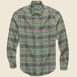 Soft Flannel - Teal/Blue - Gitman Vintage - STAG Provisions - Tops - L/S Woven - Plaid