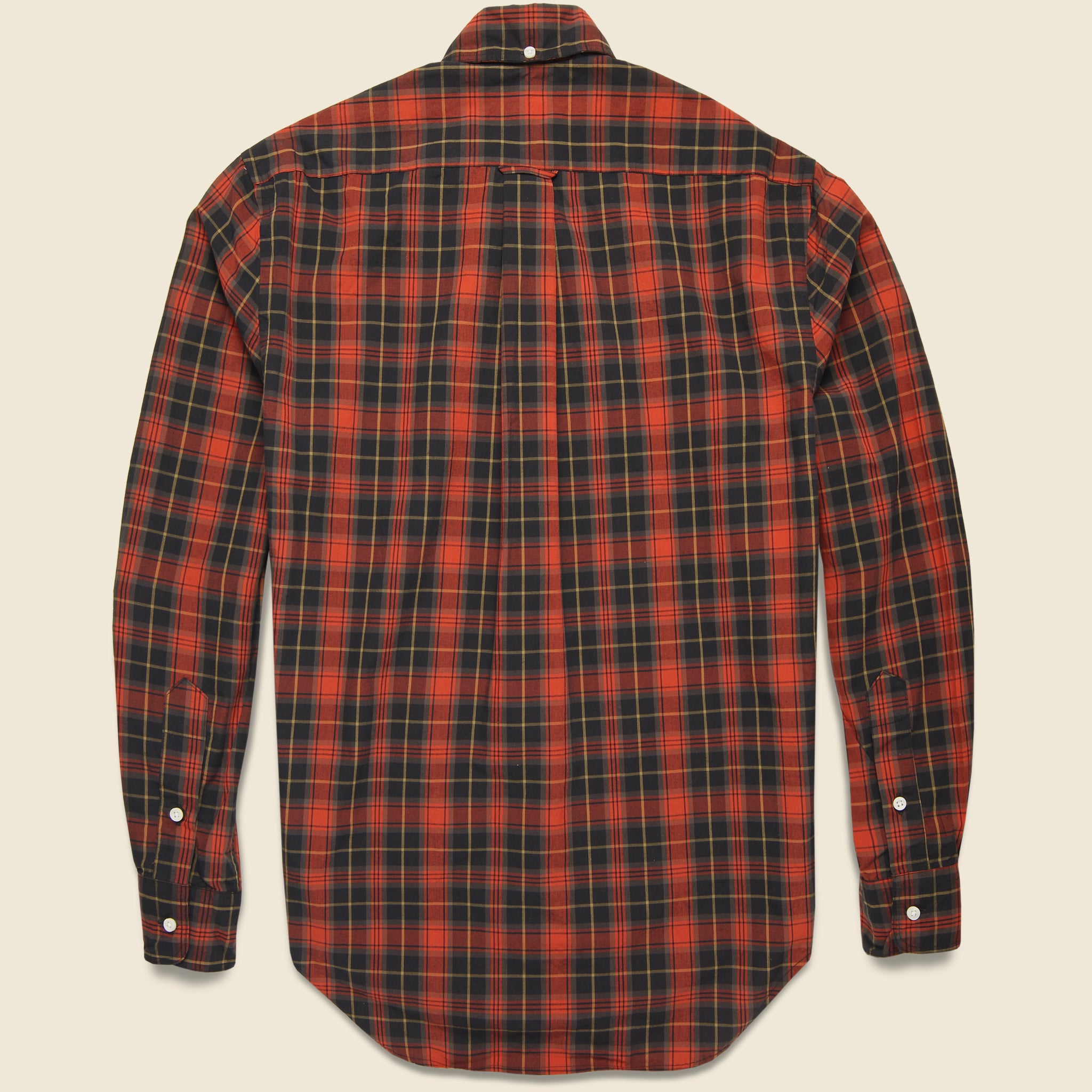 
                          Beefy Poplin Shirt - Black/Red - Gitman Vintage - STAG Provisions - Tops - L/S Woven - Plaid
                        