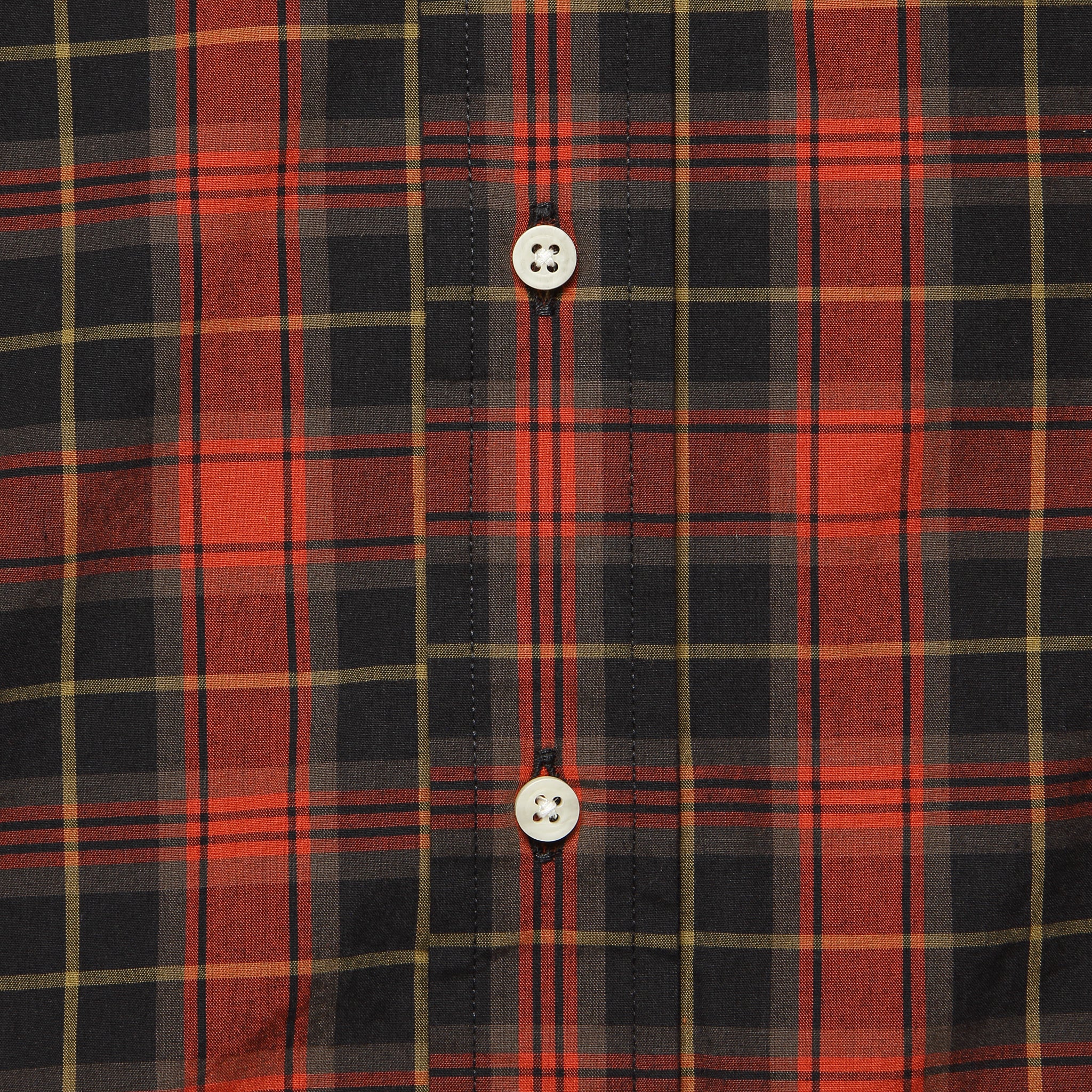 Beefy Poplin Shirt - Black/Red - Gitman Vintage - STAG Provisions - Tops - L/S Woven - Plaid