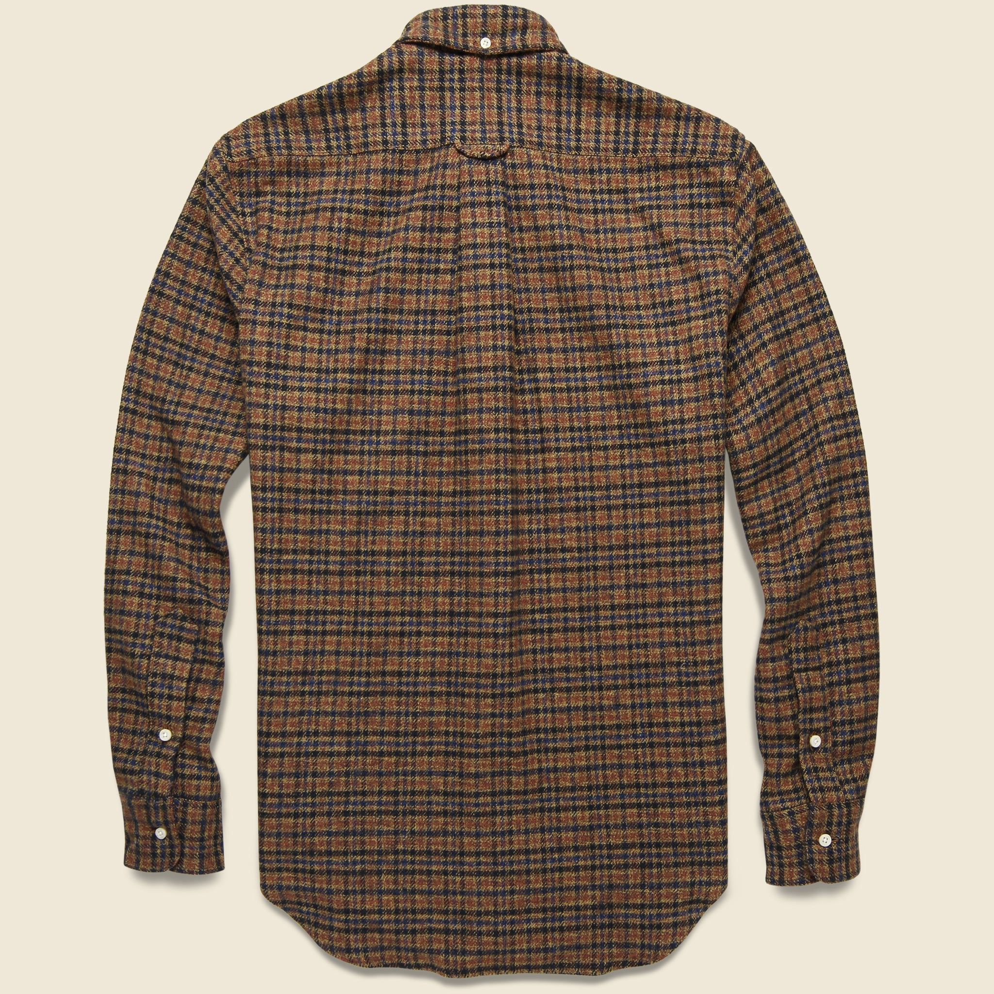 
                          Cotton Tweed Flannel - Brown - Gitman Vintage - STAG Provisions - Tops - L/S Woven - Plaid
                        