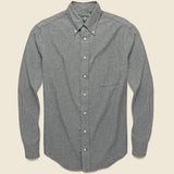 Classic Flannel - Grey - Gitman Vintage - STAG Provisions - Tops - L/S Woven - Solid