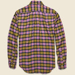 Cortina Fluro Flannel - Gold - Gitman Vintage - STAG Provisions - Tops - L/S Woven - Plaid