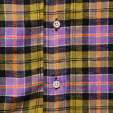 Cortina Fluro Flannel - Gold - Gitman Vintage - STAG Provisions - Tops - L/S Woven - Plaid