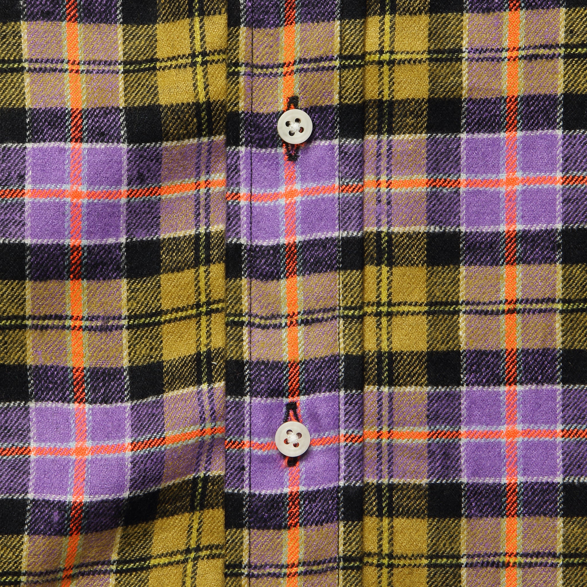 Cortina Fluro Flannel - Gold - Gitman Vintage - STAG Provisions - Tops - L/S Woven - Plaid