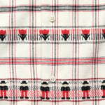Swiss Miss Flannel JQ Shirt - Red/White/Black - Gitman Vintage - STAG Provisions - Tops - L/S Woven - Other Pattern