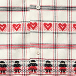 Swiss Miss Flannel JQ Shirt - Red/White/Black - Gitman Vintage - STAG Provisions - Tops - L/S Woven - Other Pattern