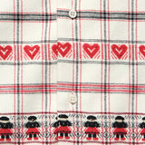 Swiss Miss Flannel JQ Shirt - Red/White/Black - Gitman Vintage - STAG Provisions - Tops - L/S Woven - Other Pattern