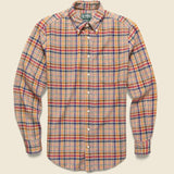 Large Houndstooth Check Shirt - Multi - Gitman Vintage - STAG Provisions - Tops - L/S Woven - Plaid