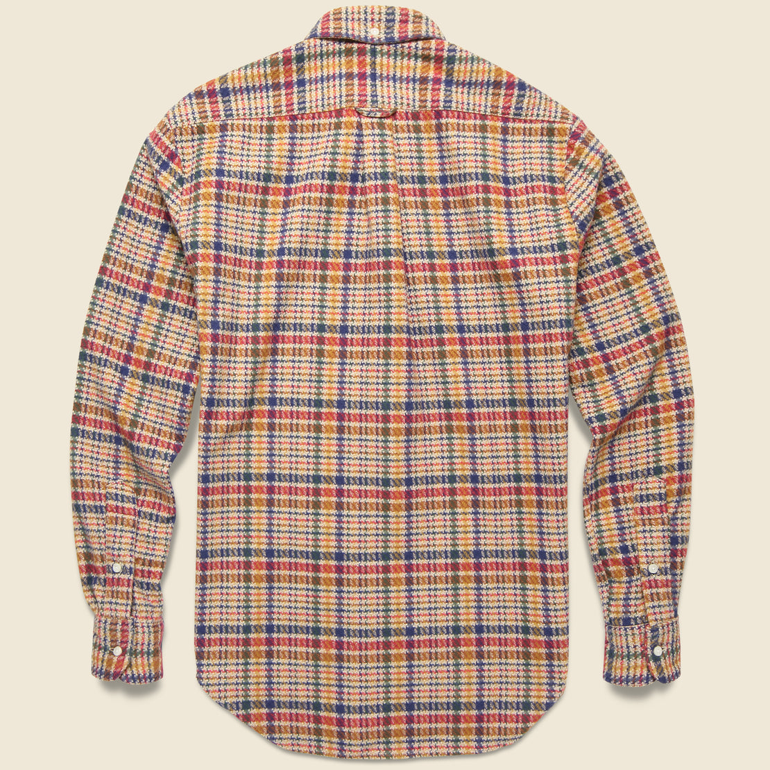Large Houndstooth Check Shirt - Multi - Gitman Vintage - STAG Provisions - Tops - L/S Woven - Plaid